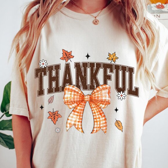 Tops - Coquette Fall Shirt,, Autumn Pumpkin Shirt, Fall Vibes Shirt
